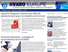 Tablet Screenshot of jivaro-europe.com